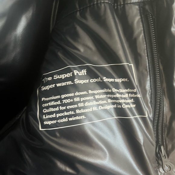 TNA The Super Puff Jacket in Black - Picture 4 of 5